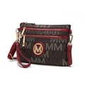 Weird Giraffe Games MKF Collection MKF-MU6348RD Helen Milan M Signature Crossbody Wristlet; Red MKF-MU6348RD